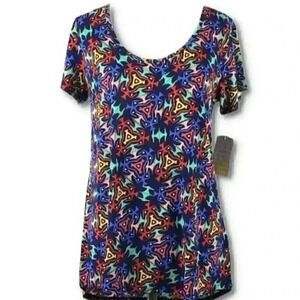 New Lularoe Classic T top sz XXS 00-0 retro tunic